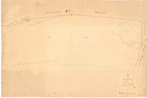 Ruffieu - 3 P 8273 - 3 P 8273 -  Feuille 1  (1831)