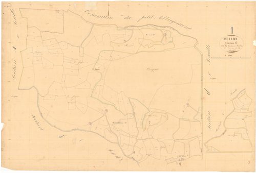 Ruffieu - 3 P 8277 - 3 P 8277 -  Feuille 2  (1831)