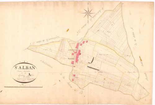 Saint-Alban - 3 P 8283 - 3 P 8283 -  Feuille 1  (1819)