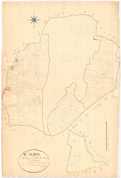 Saint-Alban - 3 P 8289 - 3 P 8289 -  Feuille 2  (1819)
