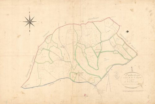 Saint-André-de-Corcy - 3 P 8295 - 3 P 8295 -  Feuille 1  (1820)