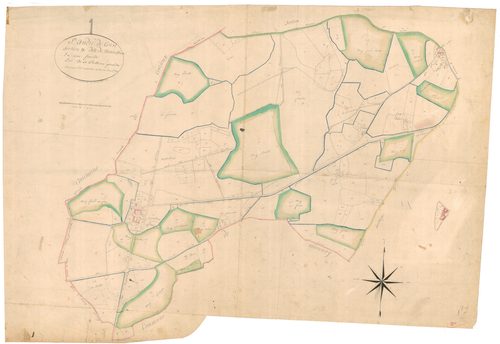 Saint-André-de-Corcy - 3 P 8301 - 3 P 8301 -  Feuille 1  (1820)