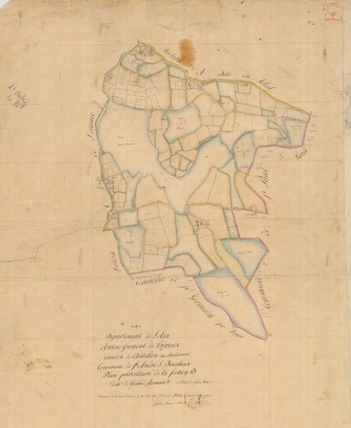 Saint-André-le-Bouchoux - 3 P 8310 - 3 P 8310 -  Feuille 1  (1811)