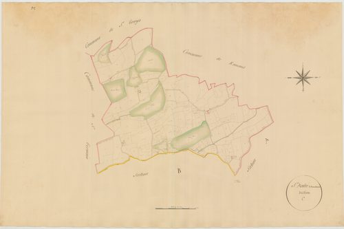 Saint-André-le-Bouchoux - 3 P 10149-4 - 3 P 10149-4 -  Feuille 1  (1811)