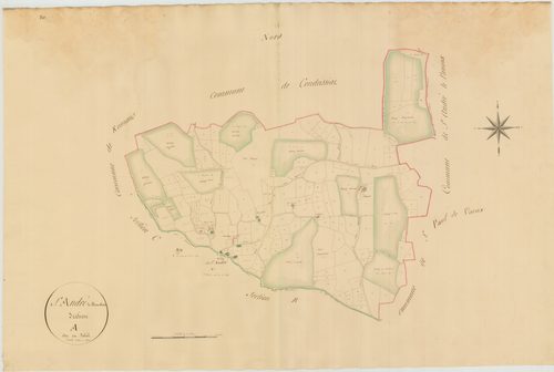Saint-André-le-Bouchoux - 3 P 10149-2 - 3 P 10149-2 -  Feuille 1  (1811)