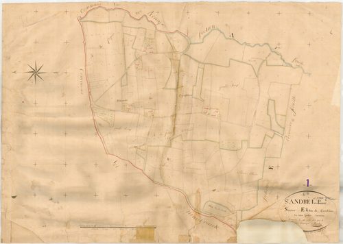 Saint-André-sur-Vieux-Jonc - 3 P 8323 - 3 P 8323 -  Feuille 2  (1830)