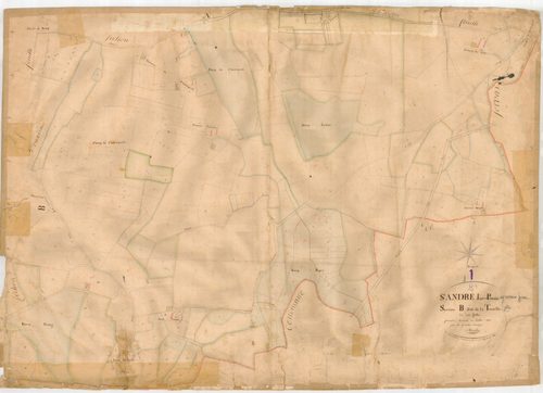 Saint-André-sur-Vieux-Jonc - 3 P 8315 - 3 P 8315 -  Feuille 1  (1830)