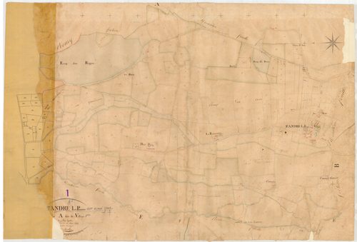 Saint-André-sur-Vieux-Jonc - 3 P 8313 - 3 P 8313 -  Feuille 1  (1830)