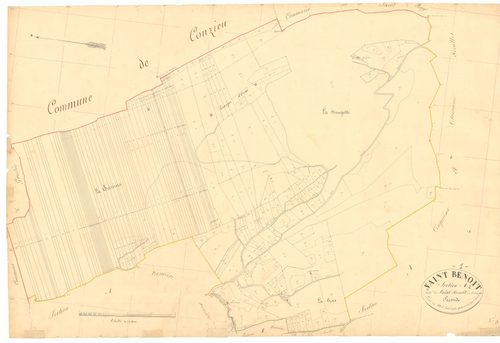 Saint-Benoît - 3 P 8337 - 3 P 8337 -  Feuille 2  (1840)