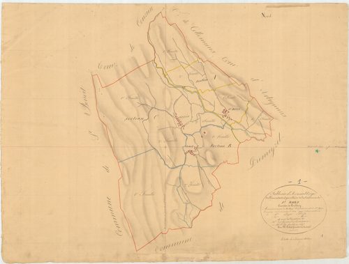 Saint-Bois - 3 P 8370 - 3 P 8370 -  Tableau d'assemblage  (1835)