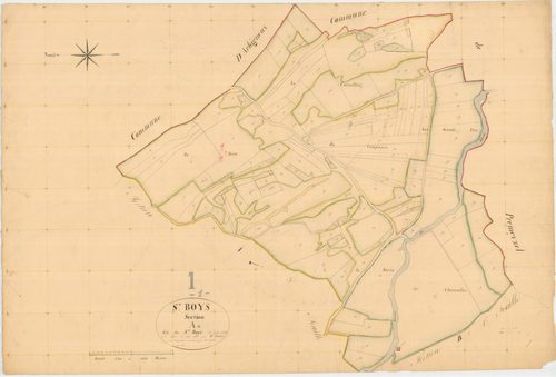 Saint-Bois - 3 P 8374 - 3 P 8374 -  Feuille 4  (1835)
