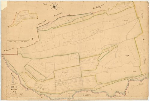 Saint-Bois - 3 P 8371 - 3 P 8371 -  Feuille 1  (1835)