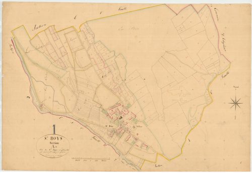 Saint-Bois - 3 P 8373 - 3 P 8373 -  Feuille 3  (1835)