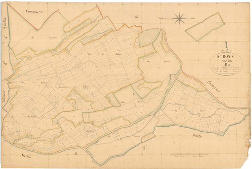 Saint-Bois - 3 P 8376 - 3 P 8376 -  Feuille 2  (1835)