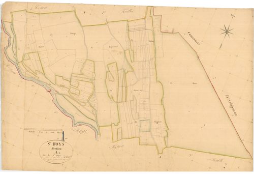 Saint-Bois - 3 P 8372 - 3 P 8372 -  Feuille 2  (1835)