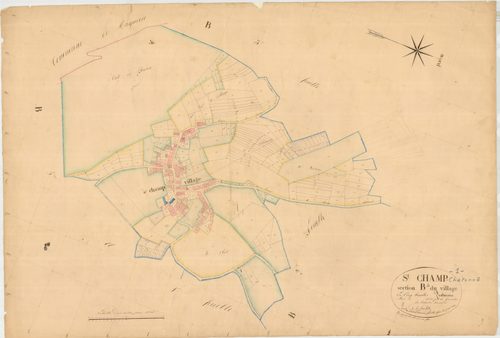 Saint-Champ - 3 P 8389 - 3 P 8389 -  Feuille 4  (1836)
