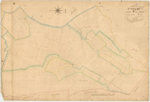 Saint-Champ - 3 P 8386 - 3 P 8386 -  Feuille 1  (1836)