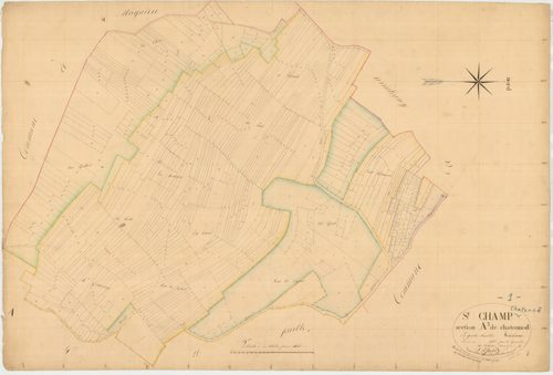 Saint-Champ - 3 P 8384 - 3 P 8384 -  Feuille 3  (1836)