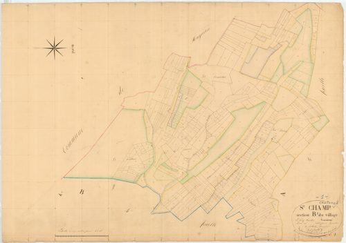 Saint-Champ - 3 P 8388 - 3 P 8388 -  Feuille 3  (1836)