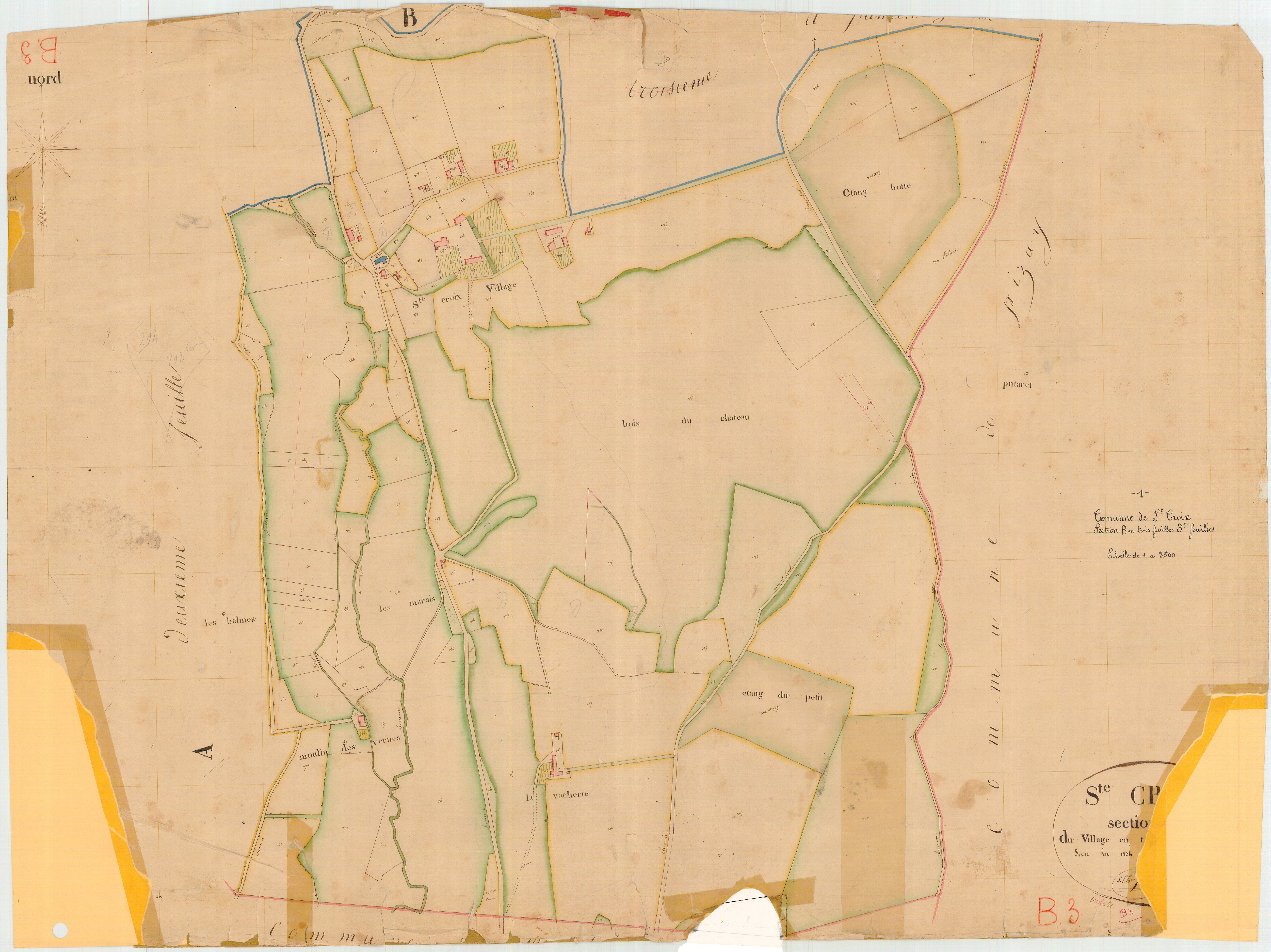 Sainte-Croix - 1777 W 437-6 - 1777 W 437-6 -  Feuille 3  (1834)