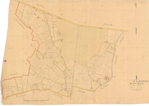 Saint-Cyr-sur-Menthon - 3 P 8401 - 3 P 8401 -  Feuille 2  (1835)