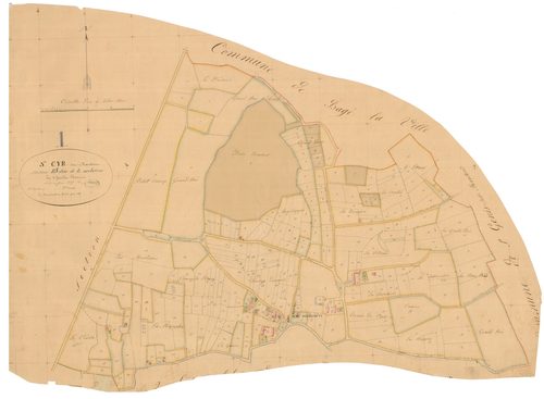 Saint-Cyr-sur-Menthon - 3 P 8396 - 3 P 8396 -  Feuille 1  (1835)