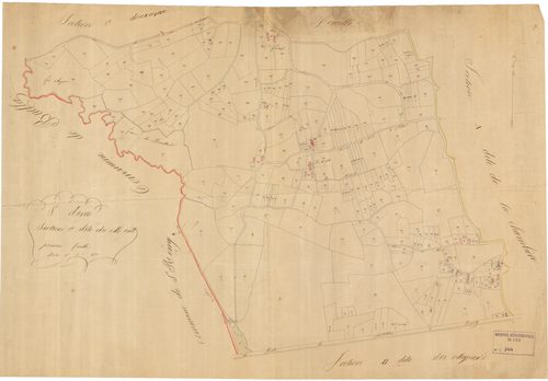 Saint-Denis-lès-Bourg - 3 P 8421 - 3 P 8421 -  Feuille 1  (1830)