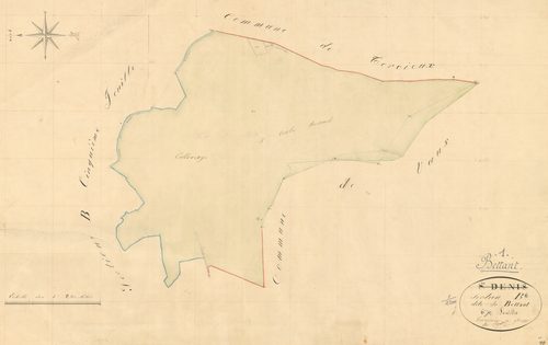 Saint-Denis-en-Bugey - 3 P 8414 - 3 P 8414 -  Feuille 6  (1828)