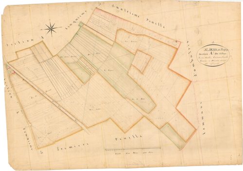 Saint-Denis-en-Bugey - 3 P 8405 - 3 P 8405 -  Feuille 3  (1828)