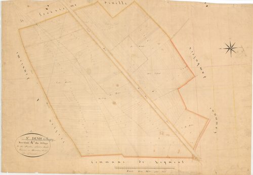 Saint-Denis-en-Bugey - 3 P 8403 - 3 P 8403 -  Feuille 1  (1828)