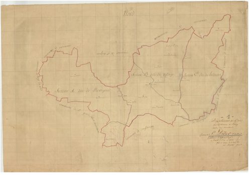 Saint-Didier-d'Aussiat - 3 P 8424 - 3 P 8424 -  Tableau d'assemblage  (1810)