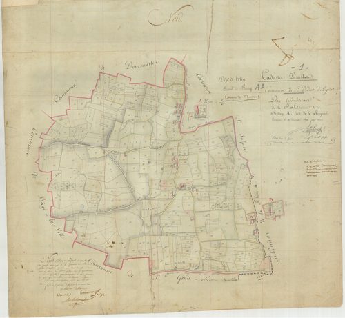 Saint-Didier-d'Aussiat - 3 P 8425 - 3 P 8425 -  Feuille 1  (1810)