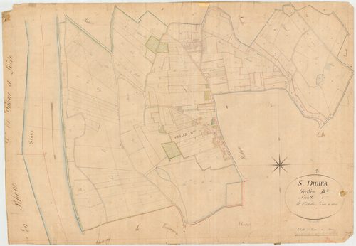 Saint-Didier-sur-Chalaronne - 1777 W 394-7 - 1777 W 394-7 -  Feuille 2  (1829)