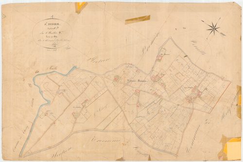 Saint-Didier-sur-Chalaronne - 1777 W 394-14 - 1777 W 394-14 -  Feuille 2  (1829)