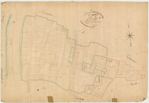 Saint-Didier-sur-Chalaronne - 1777 W 394-2 - 1777 W 394-2 -  Feuille 1  (1829)