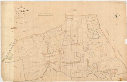 Saint-Didier-sur-Chalaronne - 1777 W 394-10 - 1777 W 394-10 -  Feuille 5  (1829)