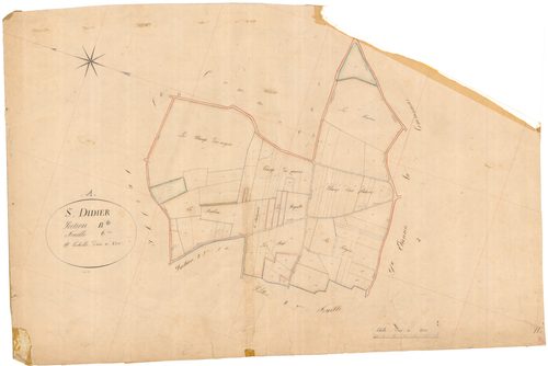 Saint-Didier-sur-Chalaronne - 1777 W 394-11 - 1777 W 394-11 -  Feuille 6  (1829)
