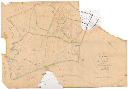 Saint-Didier-sur-Chalaronne - 1777 W 394-15 - 1777 W 394-15 -  Feuille 3  (1829)