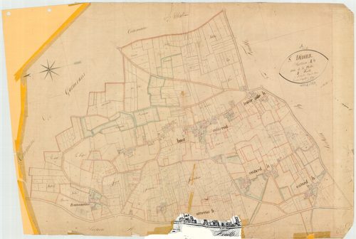Saint-Didier-sur-Chalaronne - 1777 W 394-5 - 1777 W 394-5 -  Feuille 4  (1829)