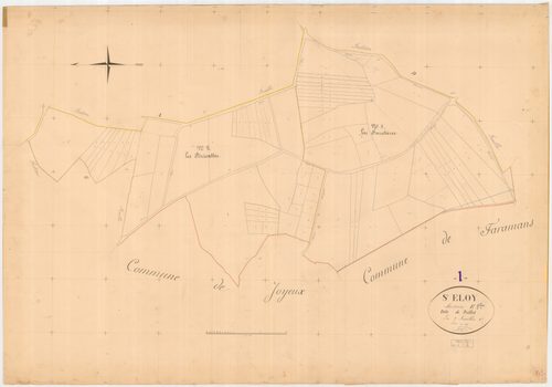 Saint-Éloi - 1777 W 396-13 - 1777 W 396-13 -  Feuille 1  (1839)