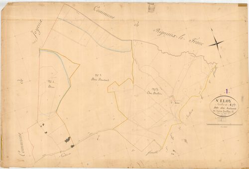 Saint-Éloi - 1777 W 396-2 - 1777 W 396-2 -  Feuille 1  (1839)
