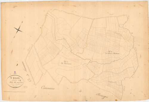 Saint-Éloi - 1777 W 396-9 - 1777 W 396-9 -  Feuille 2  (1839)