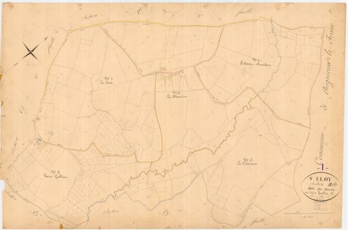 Saint-Éloi - 1777 W 396-5 - 1777 W 396-5 -  Feuille 1  (1839)