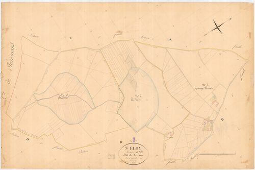Saint-Éloi - 1777 W 396-12 - 1777 W 396-12 -  Feuille 3  (1839)