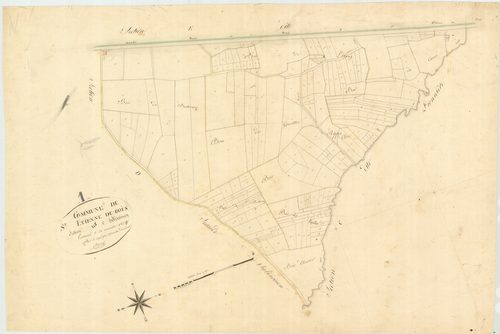 Saint-Étienne-du-Bois - 3 P 8440 - 3 P 8440 -  Feuille 1  (1824)