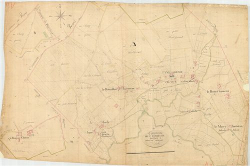 Sainte-Euphémie - 3 P 8857 - 3 P 8857 -  Feuille 1  (1823)