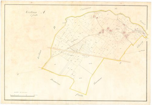 Pouilly-Saint-Genis - 3 P 10101-2 - 3 P 10101-2 -  Feuille 1  (1807)