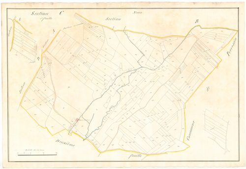 Saint-Genis-Pouilly - 3 P 10101-5 - 3 P 10101-5 -  Feuille 1  (1807)