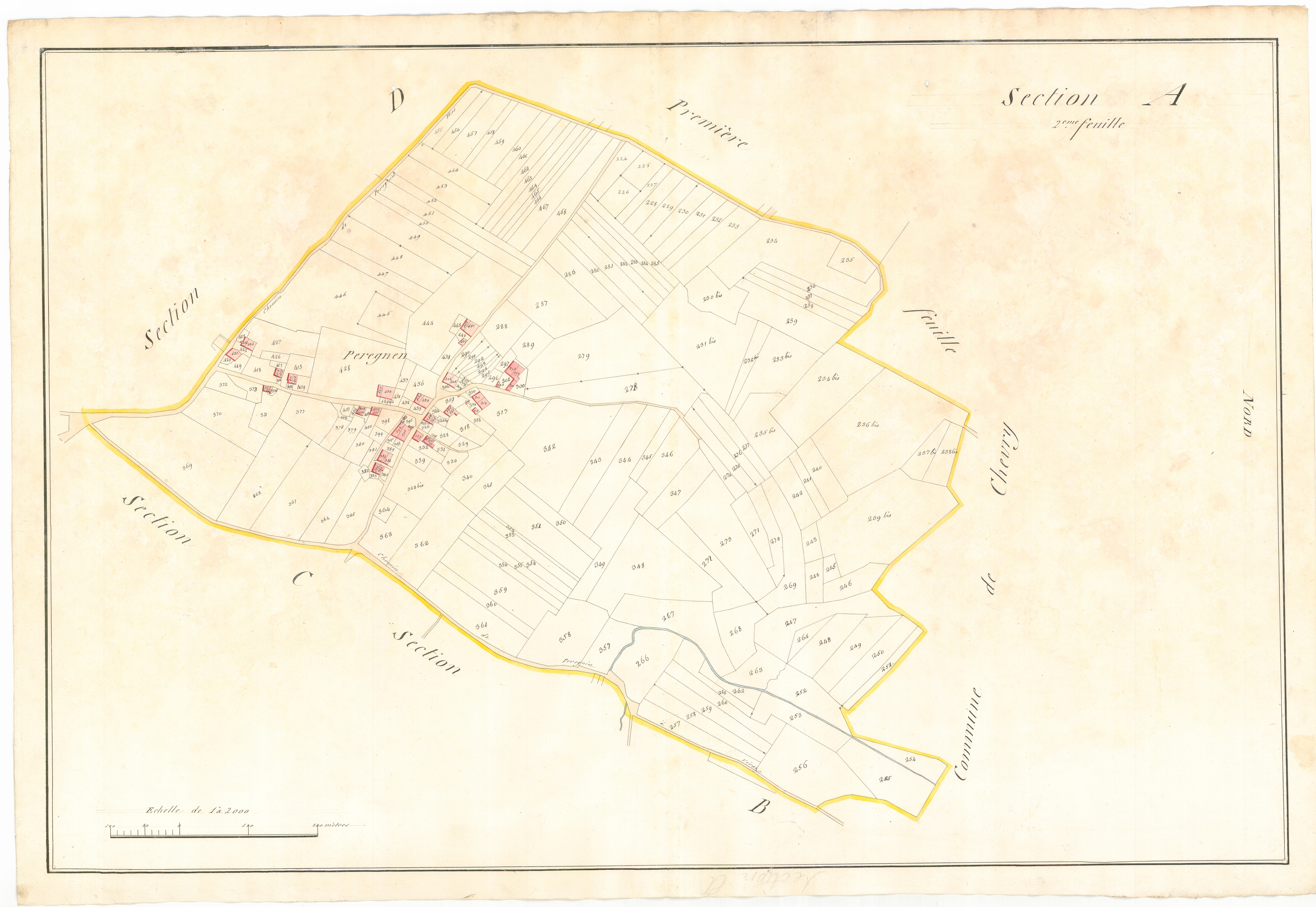 Saint-Genis-Pouilly - 3 P 10101-3 - 3 P 10101-3 -  Feuille 2  (1807)