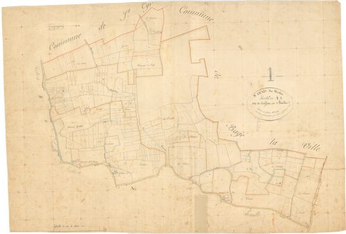 Saint-Genis-sur-Menthon - 3 P 8471 - 3 P 8471 -  Feuille 1  (1834)